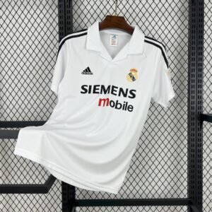 Real Madrid 2002 Home Retro Jersey