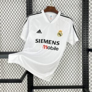 Real Madrid 2004 Home Retro Jersey