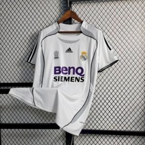 Real Madrid 2006 Home Retro Jersey