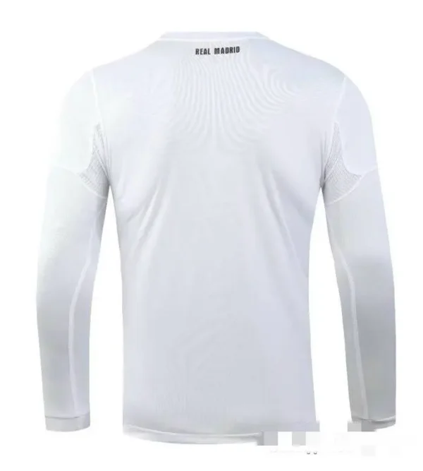 Real Madrid 2010 Home Long Sleeves Retro Jersey