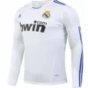 Real Madrid 2010 Home Long Sleeves Retro Jersey
