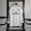 Real Madrid 2013 Home Long Sleeve Retro Jersey Real Madrid 2013 Home Long Sleeve Retro Jersey
