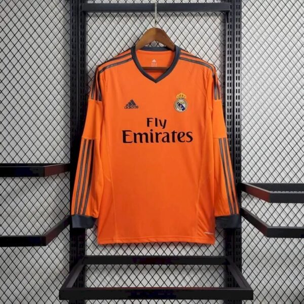 Real Madrid 2013 Third Long Sleeves Retro Jersey Real Madrid 2013 Third Long Sleeves Retro Jersey