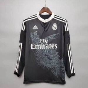 Real Madrid 2014 Third Long Sleeves Retro Jersey
