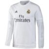 Real Madrid 2015 Home Long Sleeves Retro Jersey Real Madrid 2015 Home Long Sleeves Retro Jersey