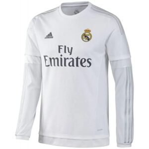 Real Madrid 2015 Home Long Sleeves Retro Jersey