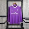 Real Madrid 2016 Away Long Sleeves Retro Jersey