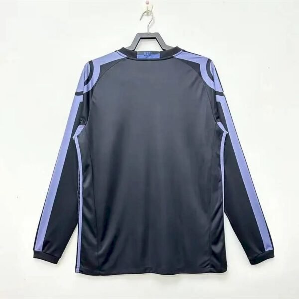 Real Madrid 2016 Third Retro Long Sleeves Jersey b Real Madrid 2016 Third Retro Long Sleeves Jersey