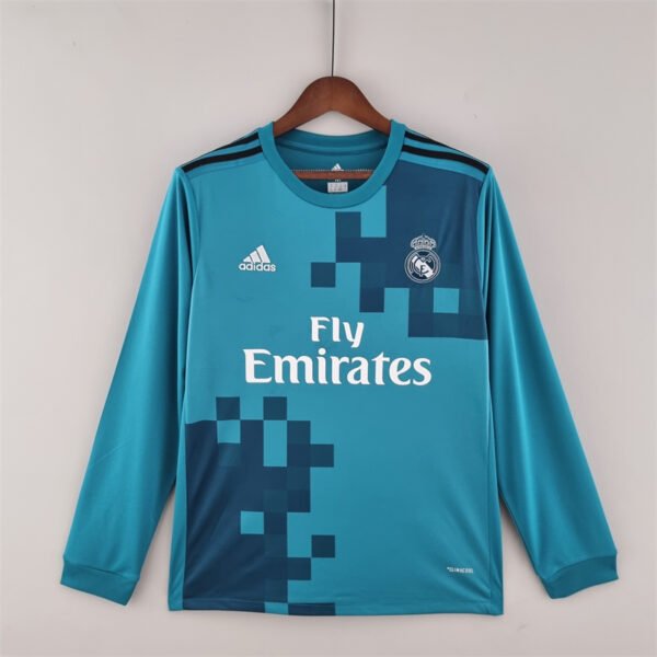 Real Madrid 2017 Third Long Sleeves Retro Jersey