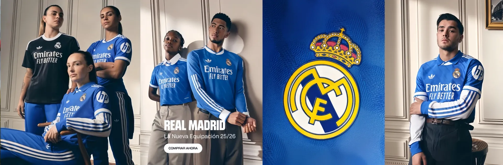 Real-Madrid-Slide Jerseys del Real Madrid CF